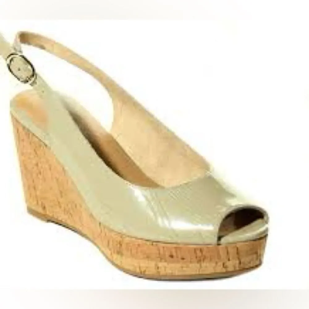 VANELi 10 N Wedge Sandal Slingback Cork Platform Sandals